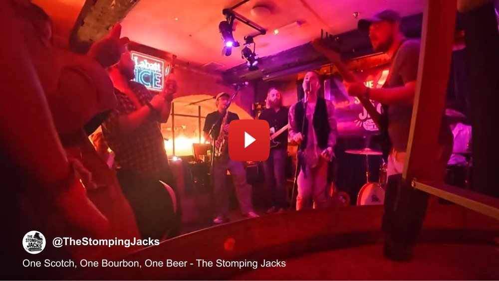 One Scotch, One Bourbon, One Beer - The Stomping Jacks