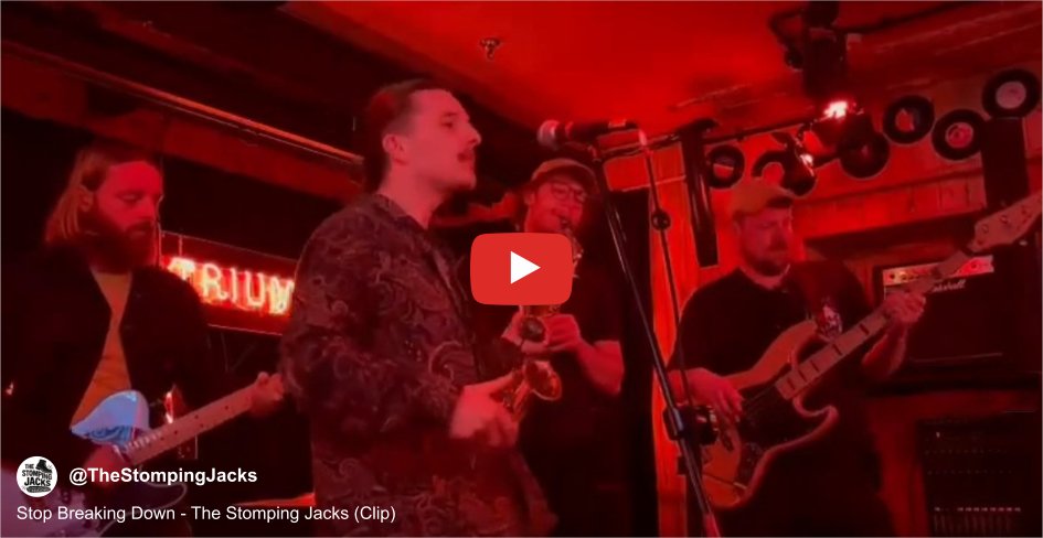 Stop Breaking Down - The Stomping Jacks (Clip)