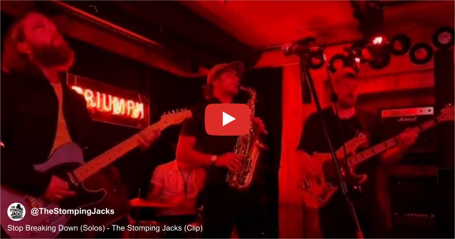 Stop Breaking Down (Solos) - The Stomping Jacks (Clip)